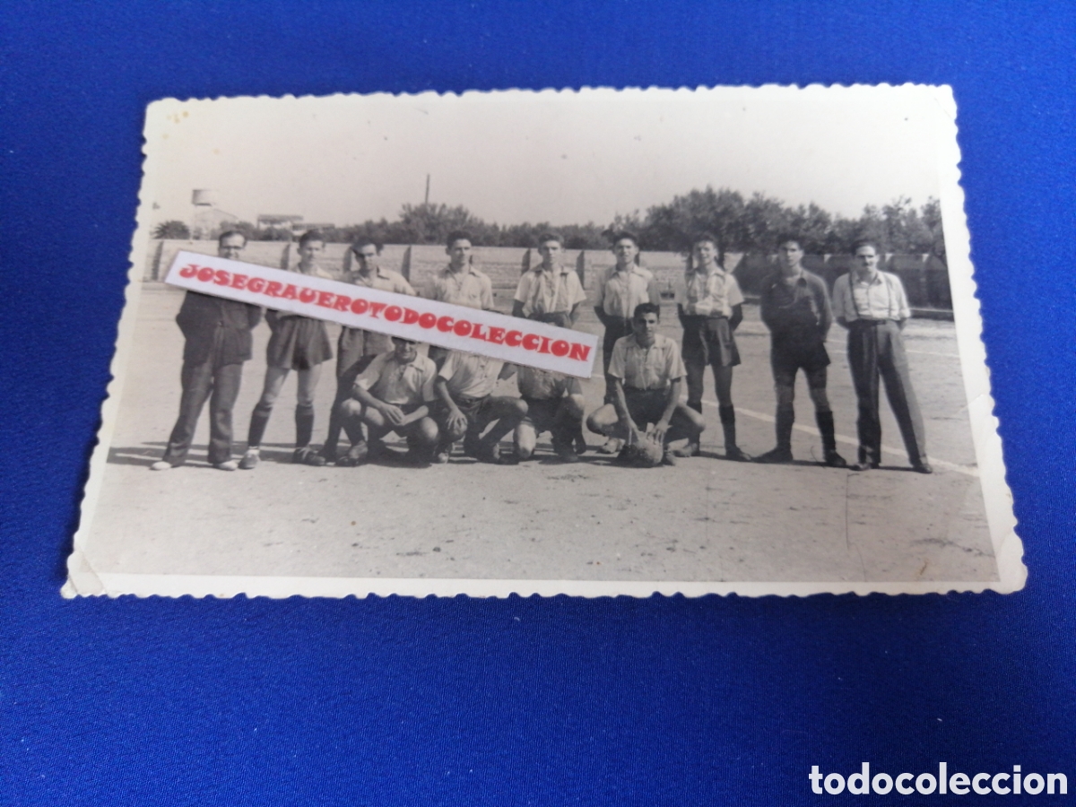 Fotografia antiga: FUTBOLISTAS FOTOGRAF&Iacute;A ANTIGUA