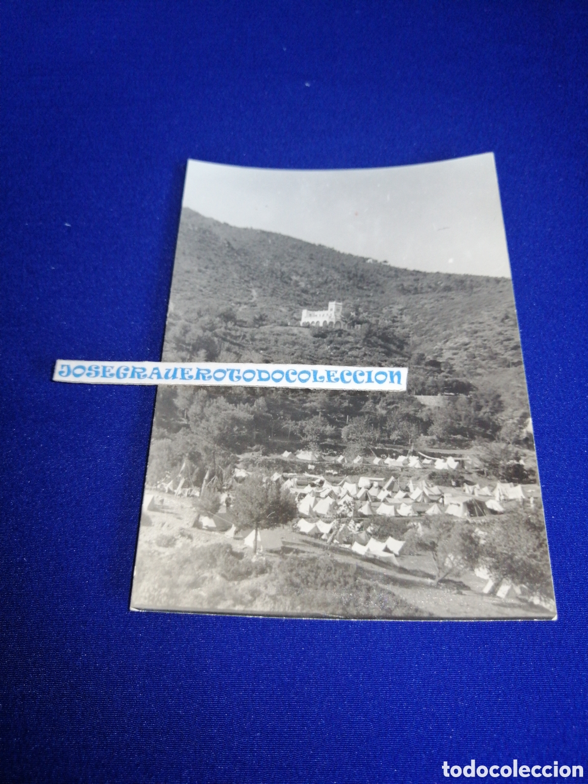 Fotograf&iacute;a antigua: CASTELL&Oacute;N-DESIERTO DE LAS PALMAS 3 ACAMPADA REGIONAL A&Ntilde;O 1961 FOTOGRAF&Iacute;A ANTIGUA