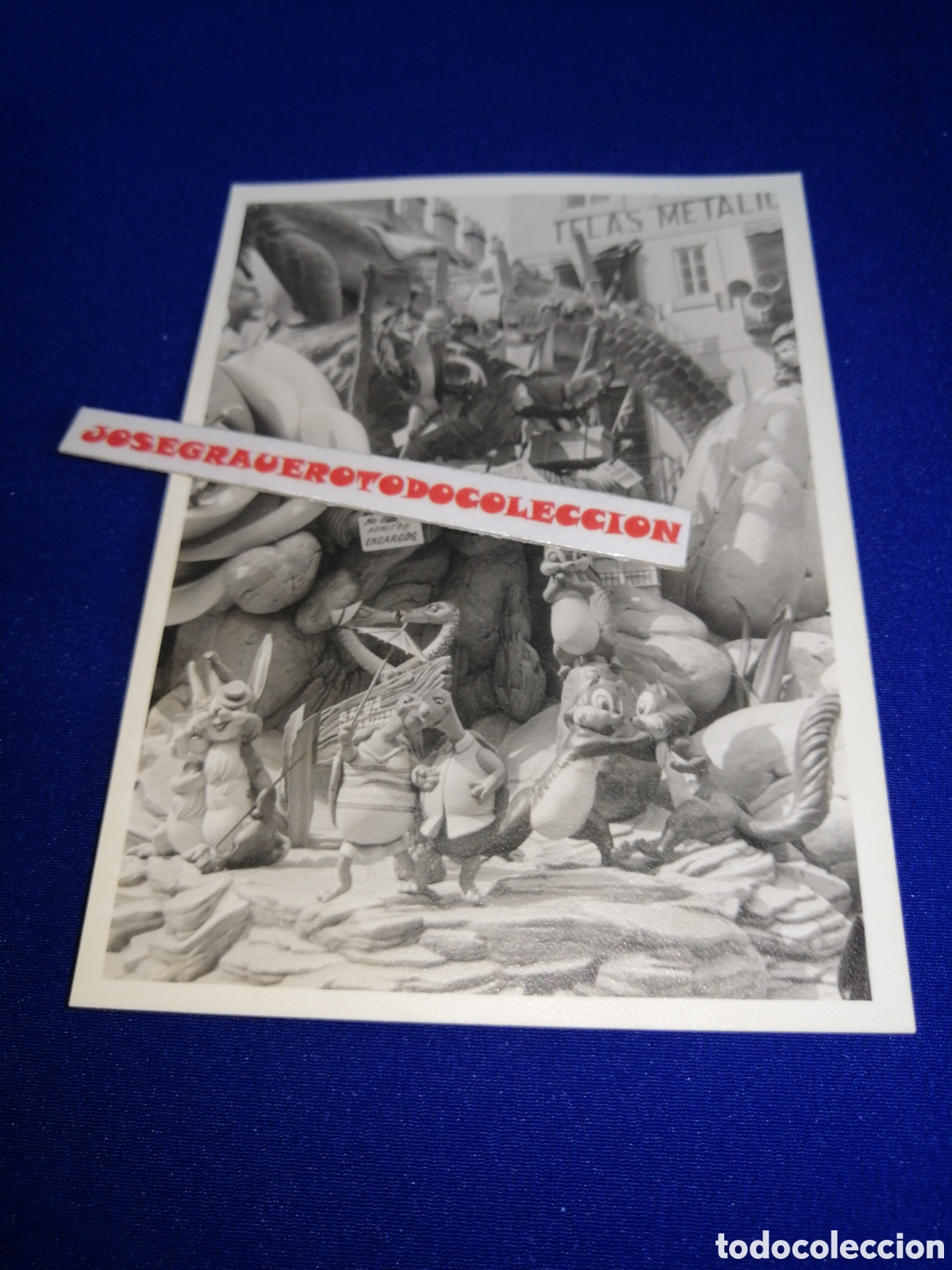 Fotografia antiga: FALLA PLAZA DOCTOR COLLADO A&Ntilde;O 1969 FOTOGRAF&Iacute;A ANTIGUA