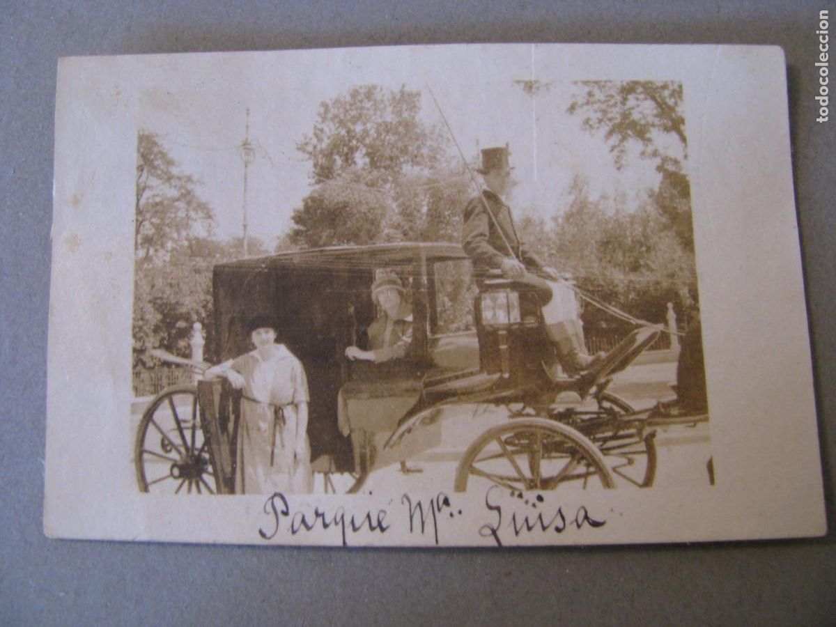 Antique Photography: FOTO DE SEVILLA 1919. DESPEGADA DEL ALBUM. 7X5 CM.