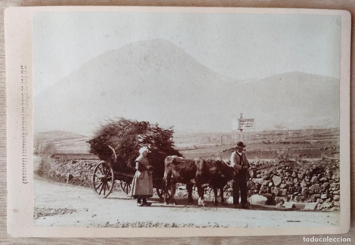 Antique Photography: FRANCIA VUES D&acute;AUVERGNE TAMA&Ntilde;O 10.5 X 16 CM.