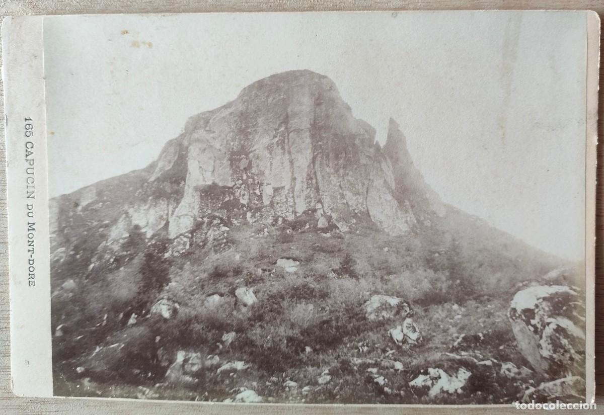 Antique Photography: FRANCIA CAPUCIN DU MONT DORE TAMA&Ntilde;O 10.5 X 16 CM.
