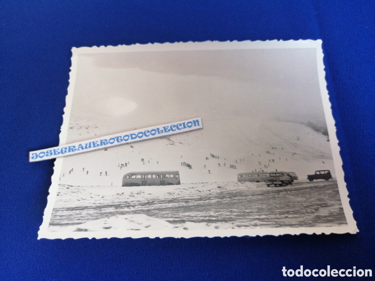 Alte Fotografie: AUTOB&Uacute;SES Y COCHES ANTIGUOS FOTOGRAF&Iacute;A ANTIGUA