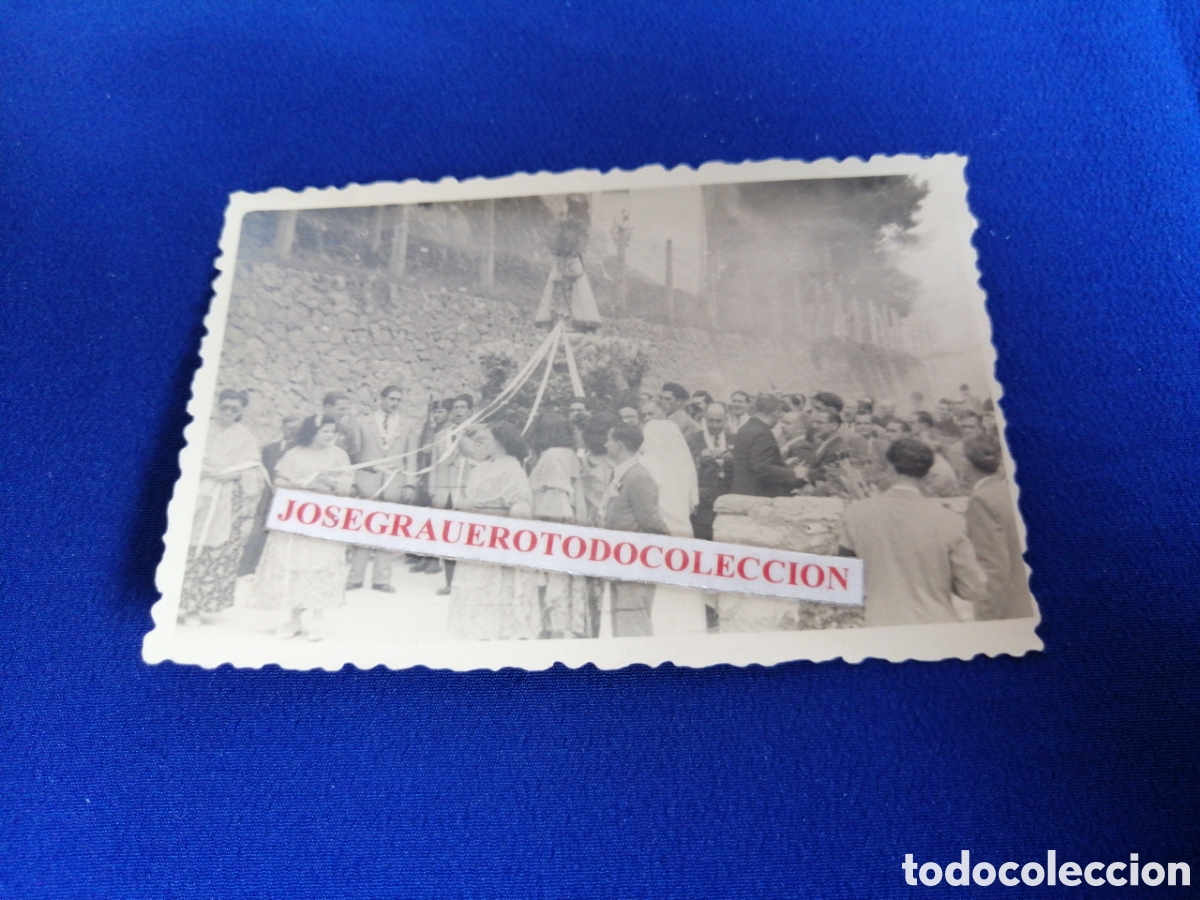 Fotograf&iacute;a antigua: VIRGEN DESAMPARADOS PROCESI&Oacute;N FOTOGRAF&Iacute;A ANTIGUA