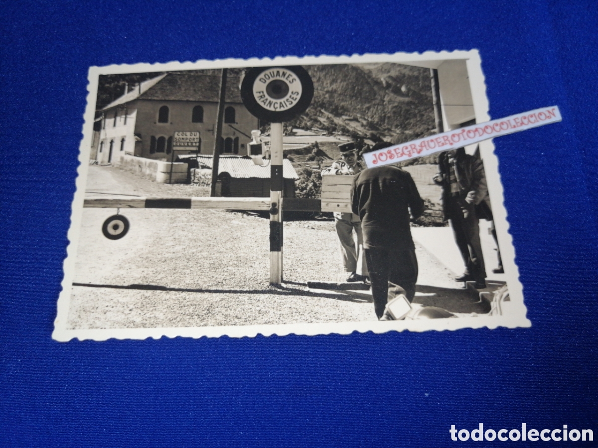 Fotograf&iacute;a antigua: DUANES FRAN&Ccedil;AISES - COL DU - FRANCE - FOTOGRAF&Iacute;A ANTIGUA
