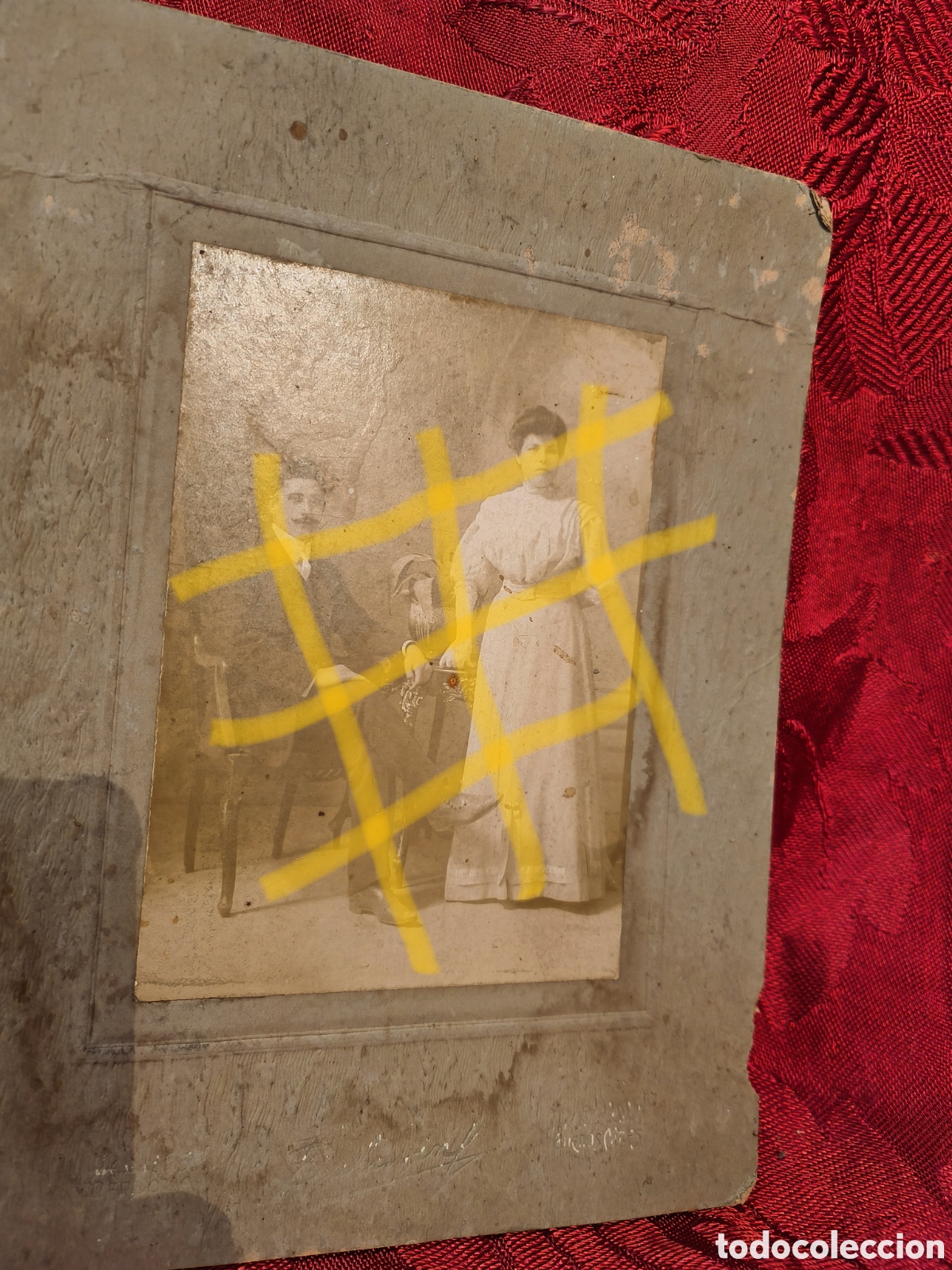 Antique Photography: 1908.Antigua foto de estudio