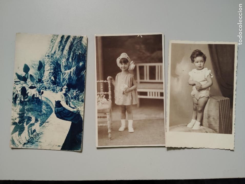 Antique Photography: LOTE TRES FOTOGRAF&Iacute;AS ANTIGUAS -portes 5,99