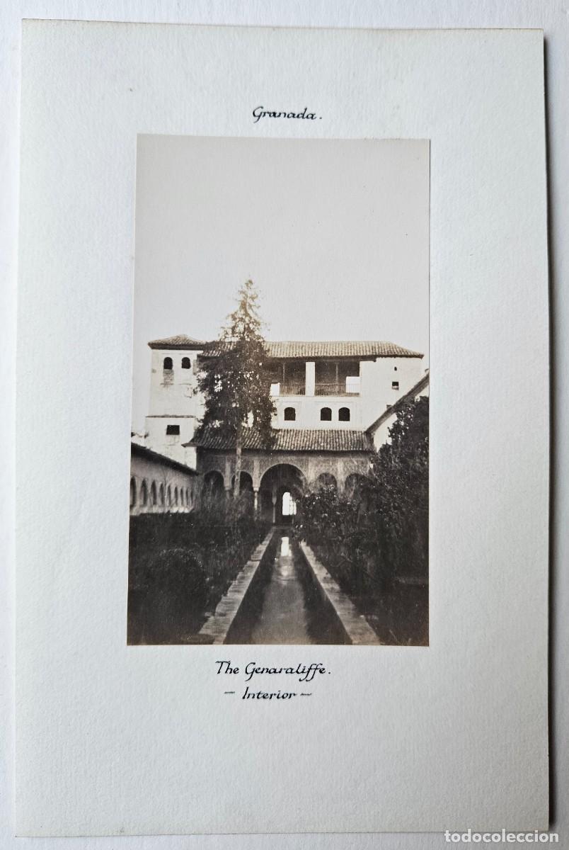 Fotograf&iacute;a antigua: Granada, Generalife. - Foto 1