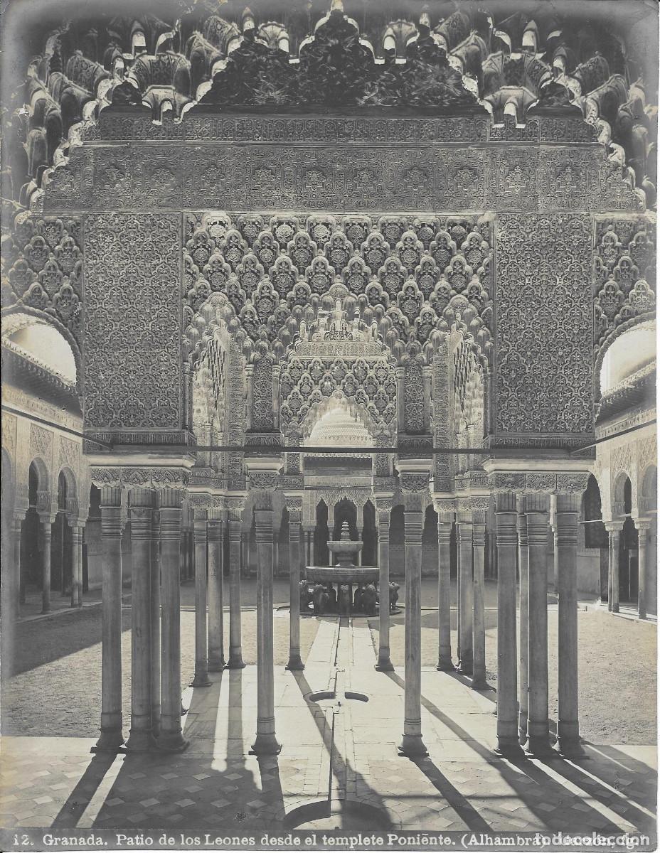 Fotograf&iacute;a antigua: GRANADA. ALHAMBRA - Foto 1