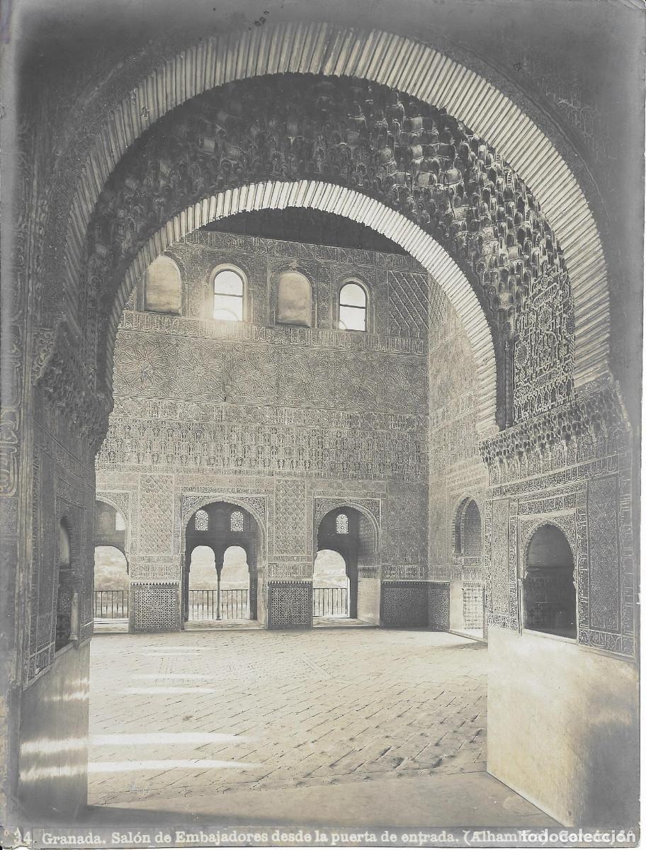 Fotograf&iacute;a antigua: GRANADA. ALHAMBRA - Foto 1