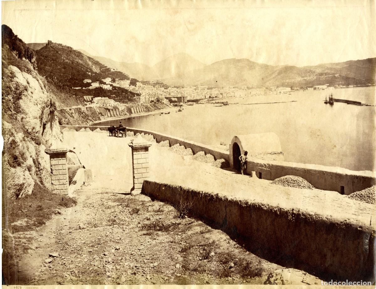 Fotografia antica: Salerno. N&aacute;poles. foto G. Sommer
