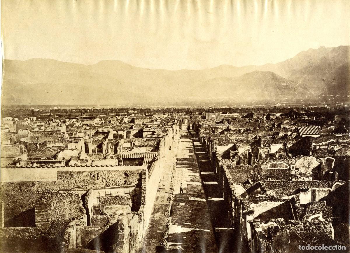Fotografia antica: Pompeya. N&aacute;poles. Vista general