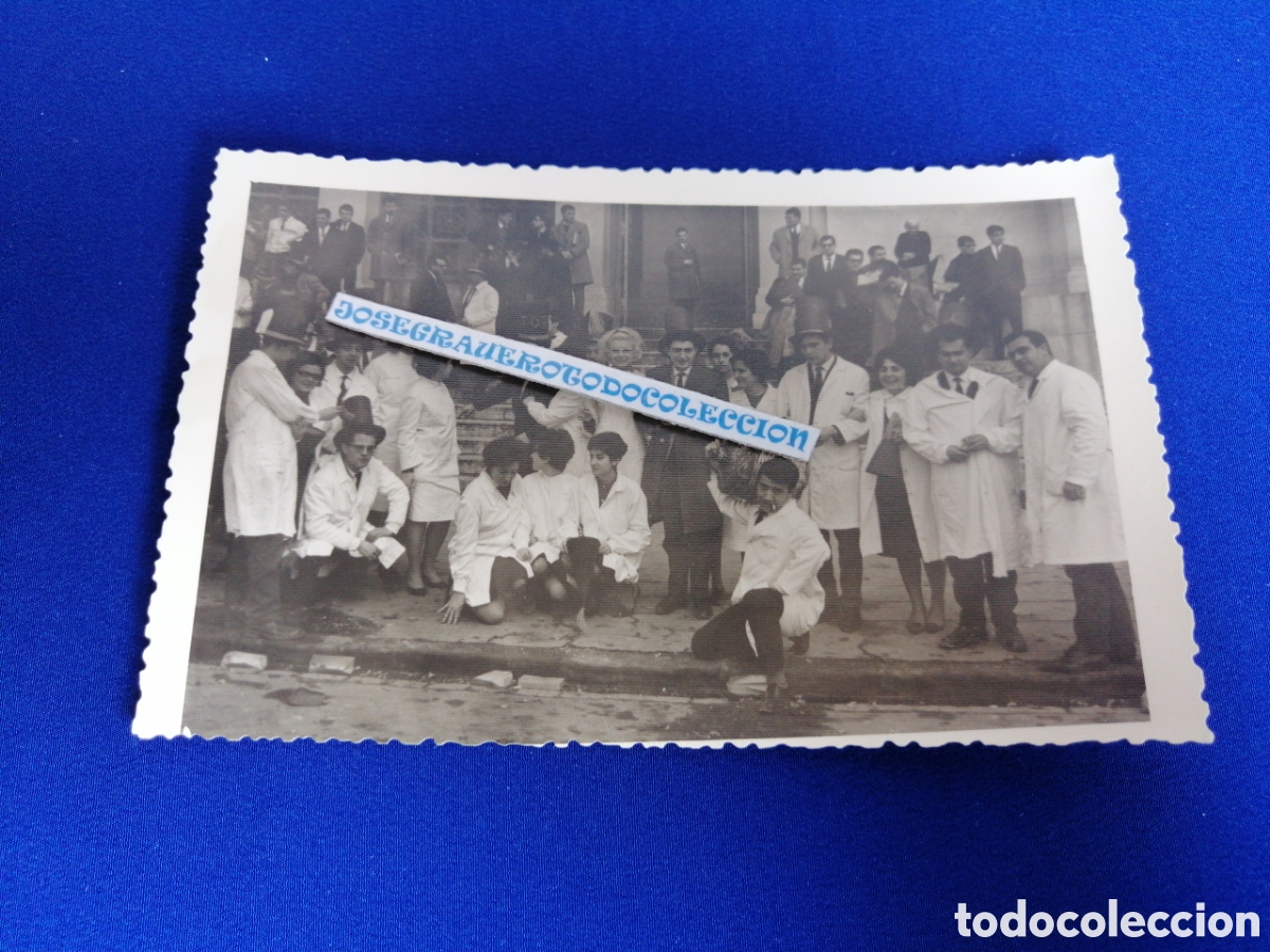 Fotografia antica: ESTUDIANTES UNIVERSITARIOS MEDICINA FOTOGRAF&Iacute;A ANTIGUA