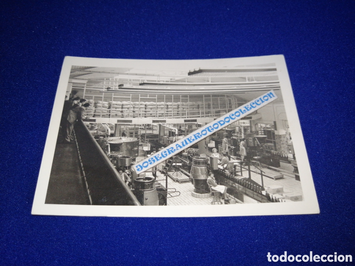 Alte Fotografie: F&Aacute;BRICA ALEMANA A&Ntilde;O 1969 FOTOGRAF&Iacute;A ANTIGUA