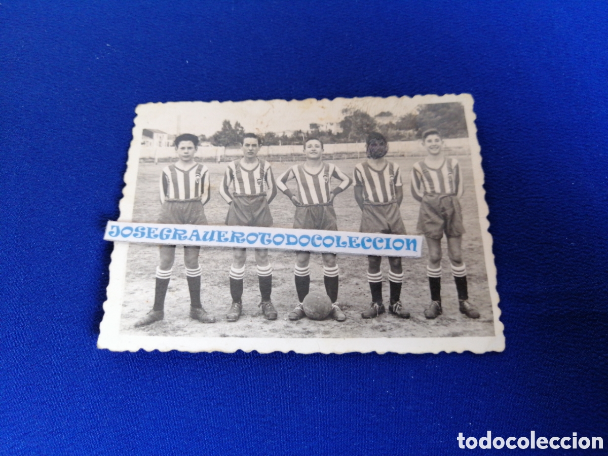 Alte Fotografie: F&Uacute;TBOLISTAS FOTOGRAF&Iacute;A ANTIGUA