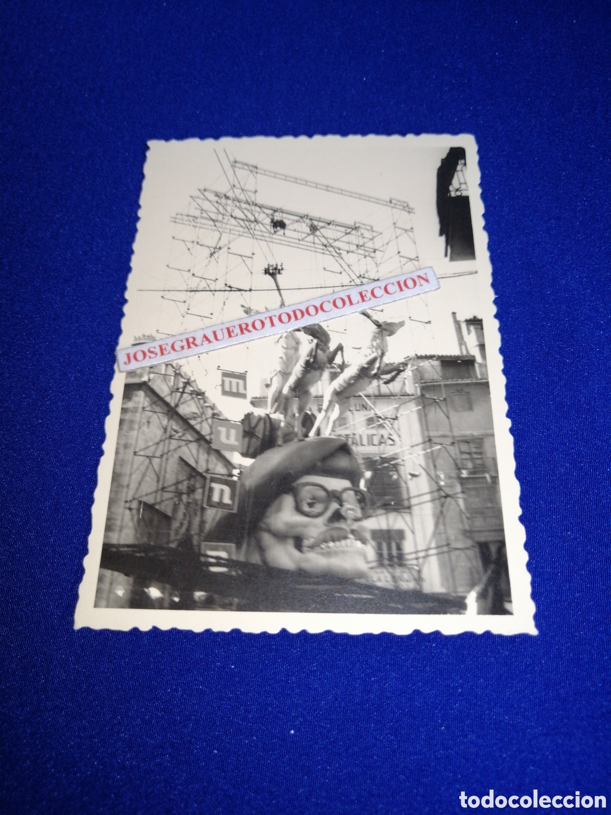 Antique Photography: FALLA DOCTOR COLLADO A&Ntilde;O 1960 ARTISTA SALVADOR DEBON FOTOGRAF&Iacute;A ANTIGUA