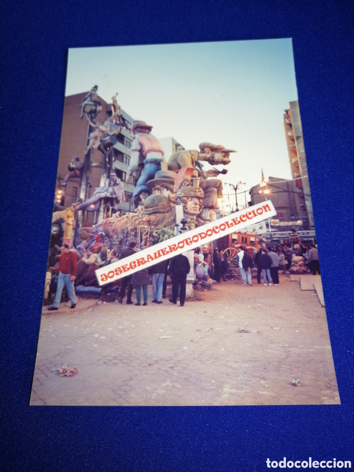 Fotograf&iacute;a antigua: FALLA NA JORDANA A&Ntilde;O 1995 ARTISTA MIGUEL SANTA EULALIA FOTOGRAF&Iacute;A