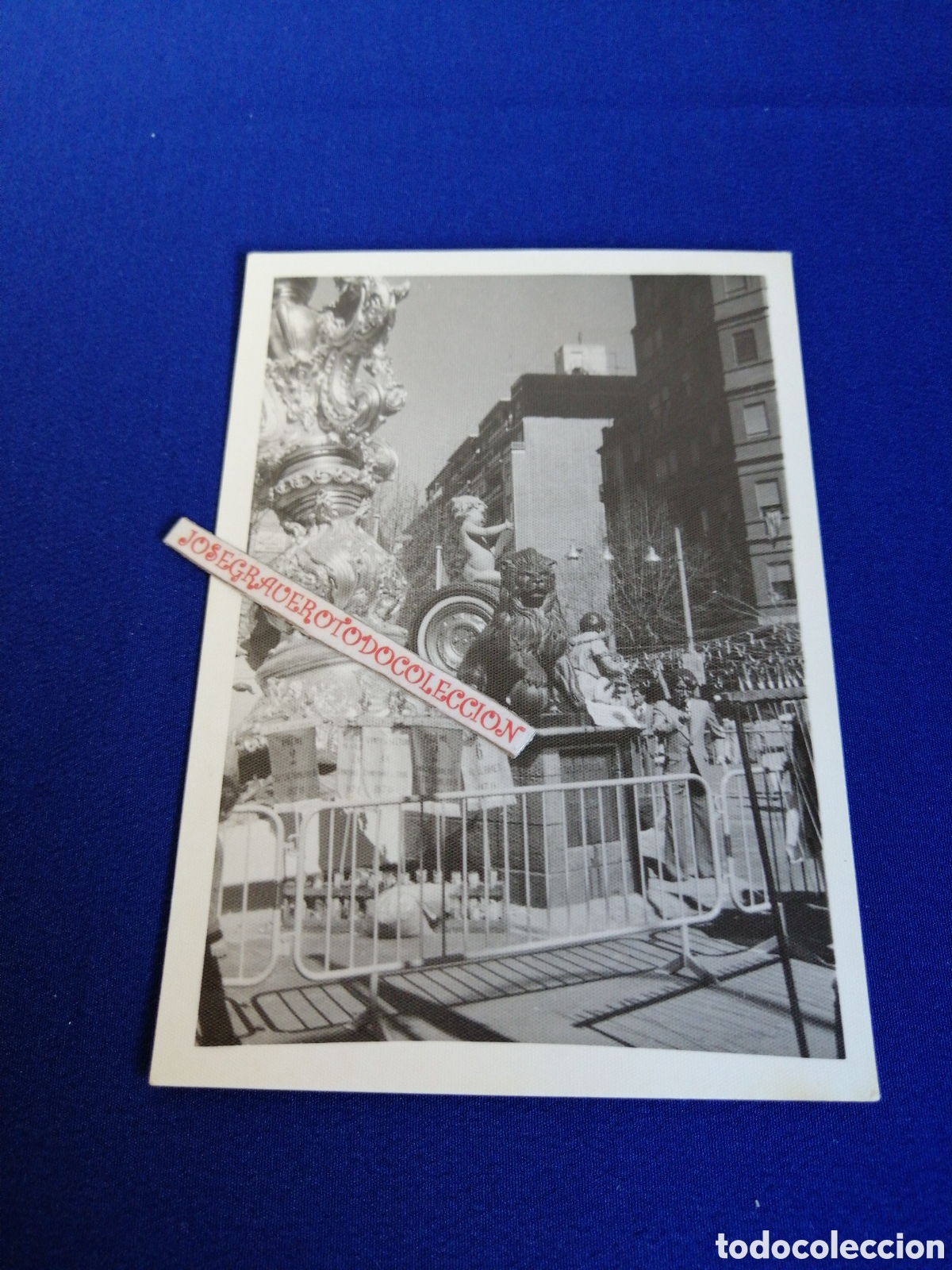Fotograf&iacute;a antigua: FALLA OBISPO AMIGO CUENCA A&Ntilde;O 1978 FOTOGRAF&Iacute;A ANTIGUA