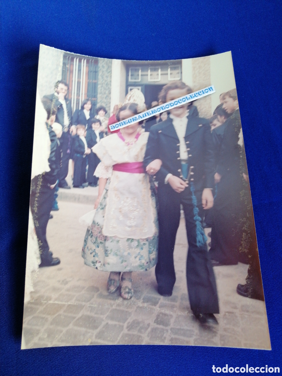 Fotografia antica: FALLA PLAZA DEL CAUDILLO(ALDAYA) A&Ntilde;OS 70 FOTOGRAF&Iacute;A ANTIGUA CON SELLO FOTOGR&Aacute;FICO ALDAYA