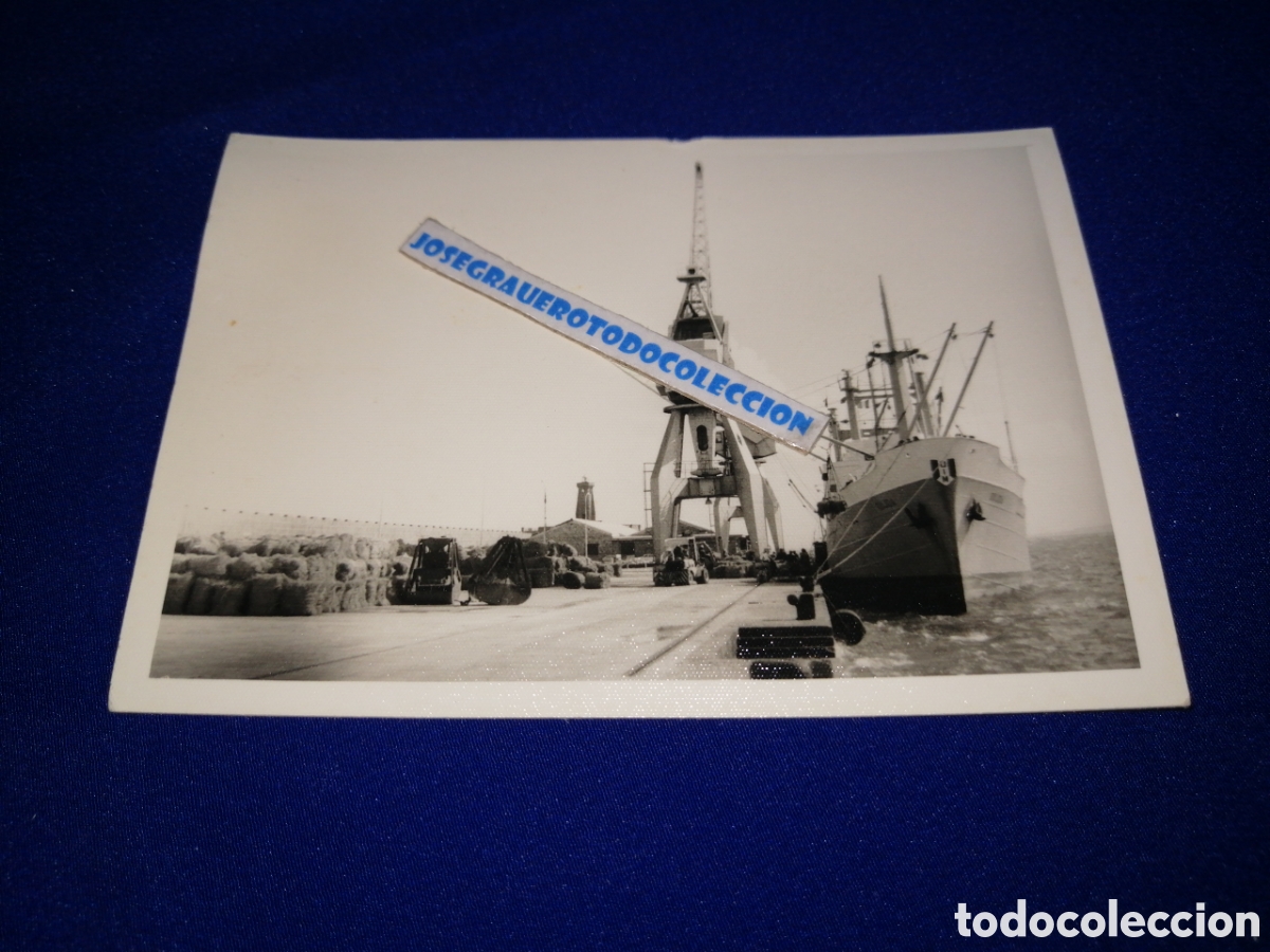 Fotografia antica: M&Aacute;LAGA PUERTO A&Ntilde;O 1972 GR&Uacute;AS FOTOGRAF&Iacute;A ANTIGUA