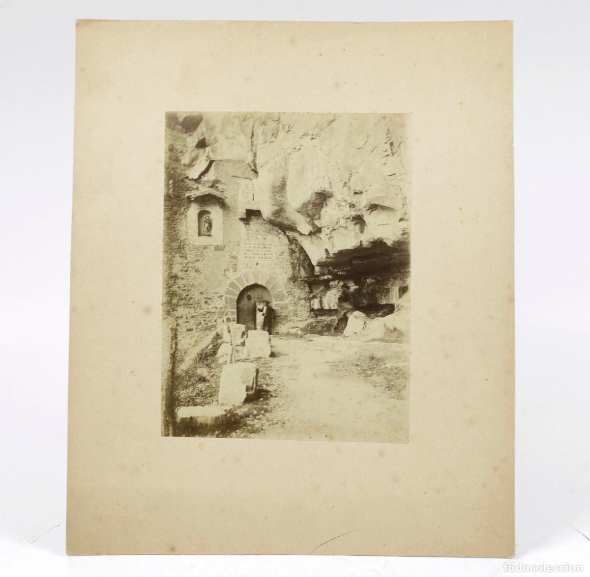 Antique Photography: SANT MIQUEL DEL FAY - FOTOGRAF&Iacute;A s. XIX - 12x16cm. Soporte 21x26cm.