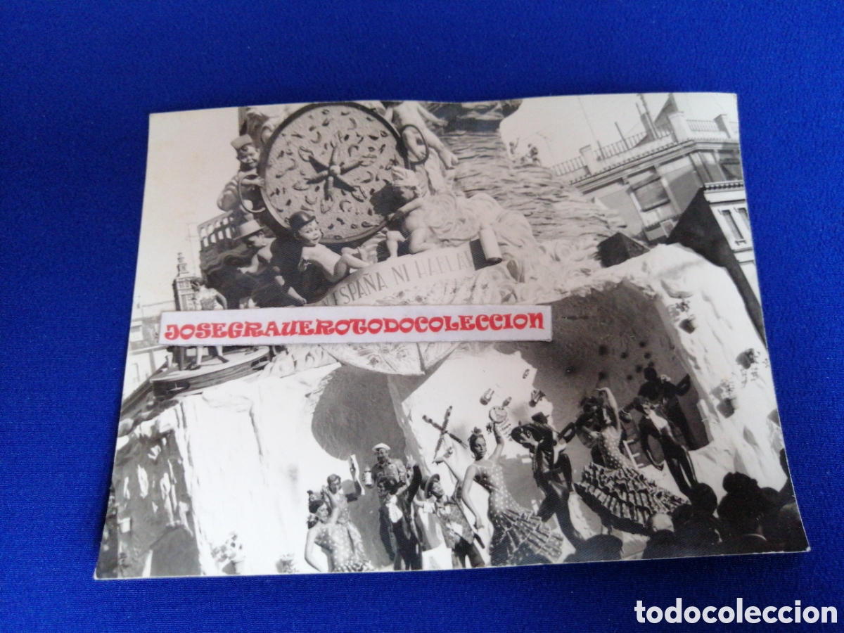 Antique Photography: FALLA CONVENTO JERUSAL&Eacute;N MATEM&Aacute;TICO MARZAL A&Ntilde;O 1966 ARTISTA PASCUAL GIMENO FOTOGRAF&Iacute;A ANTIGUA