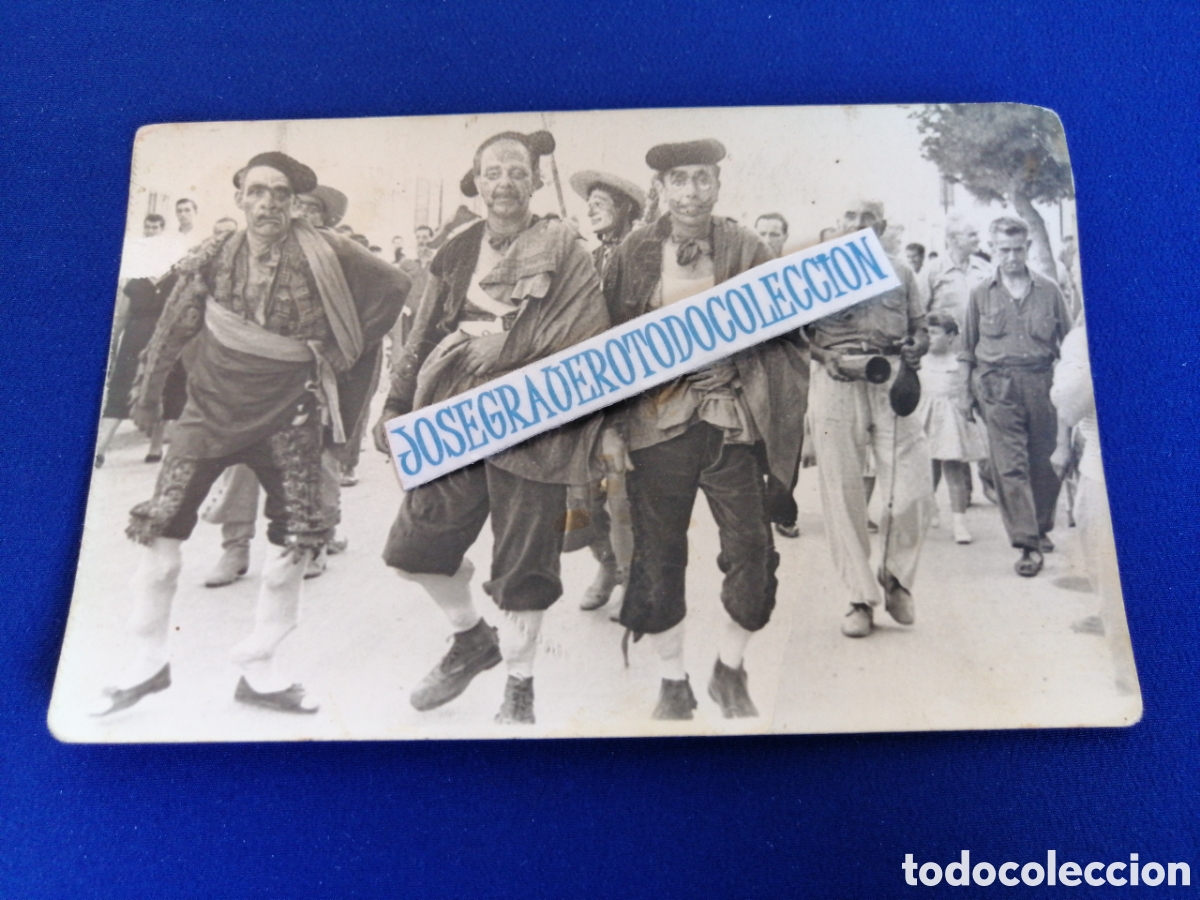 Alte Fotografie: FIESTAS PATRONALES DISFRACES TOREROS FOTOGRAF&Iacute;A ANTIGUA