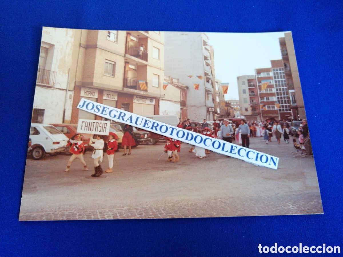 Fotografia antica: FALLAS ALDAYA 1983 FOTOGRAF&Iacute;A ANTIGUA