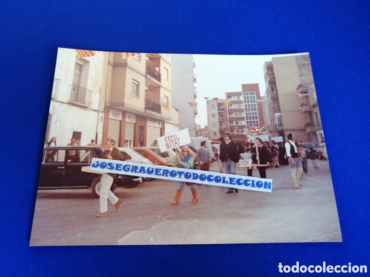 Fotografia antica: FALLAS ALDAYA 1983 FOTOGRAF&Iacute;A ANTIGUA