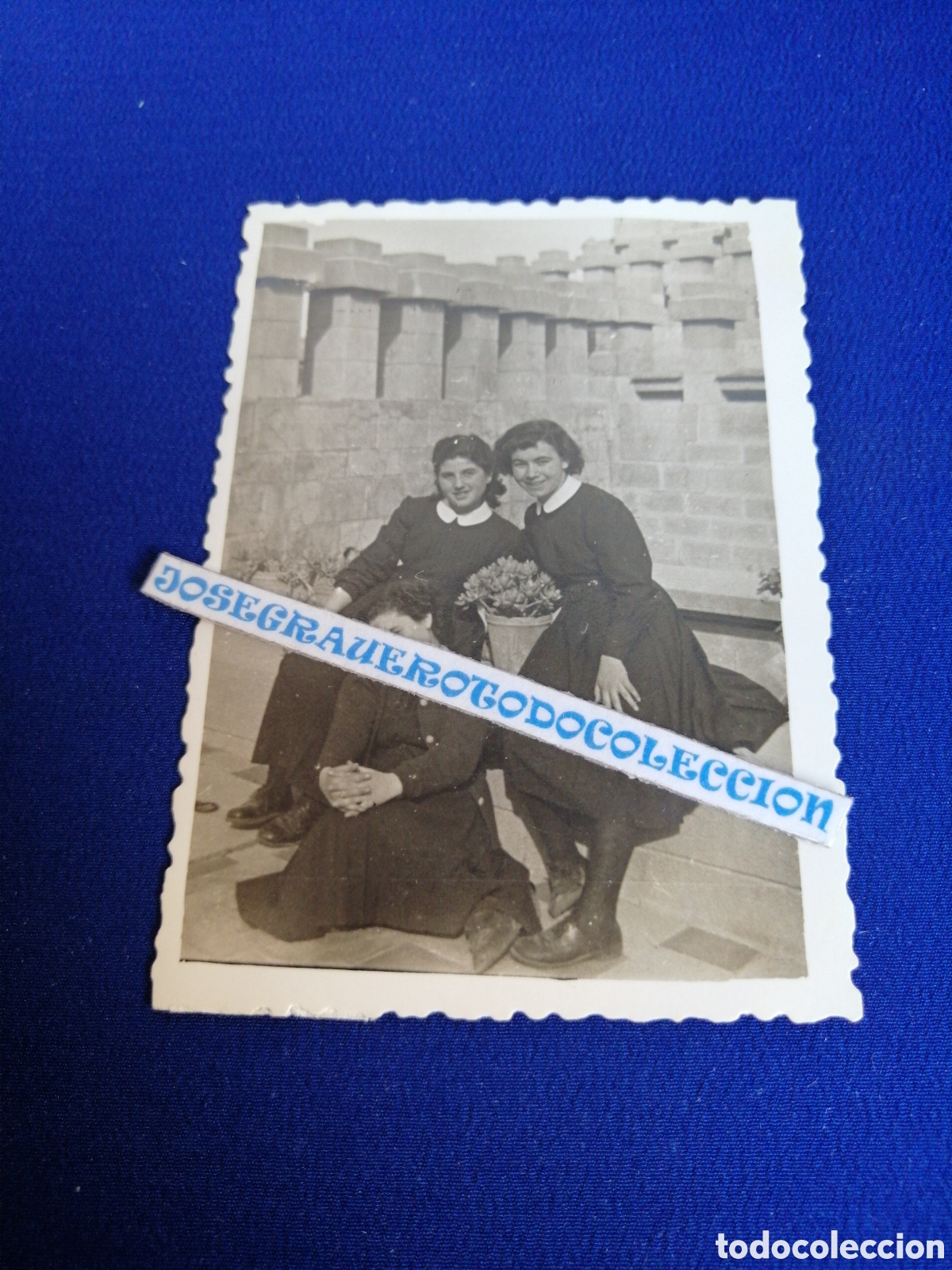 Antique Photography: COLEGIO NUESTRA SE&Ntilde;ORA DE LORETO (VALENCIA) 1952 FOTOGRAF&Iacute;A ANTIGUA