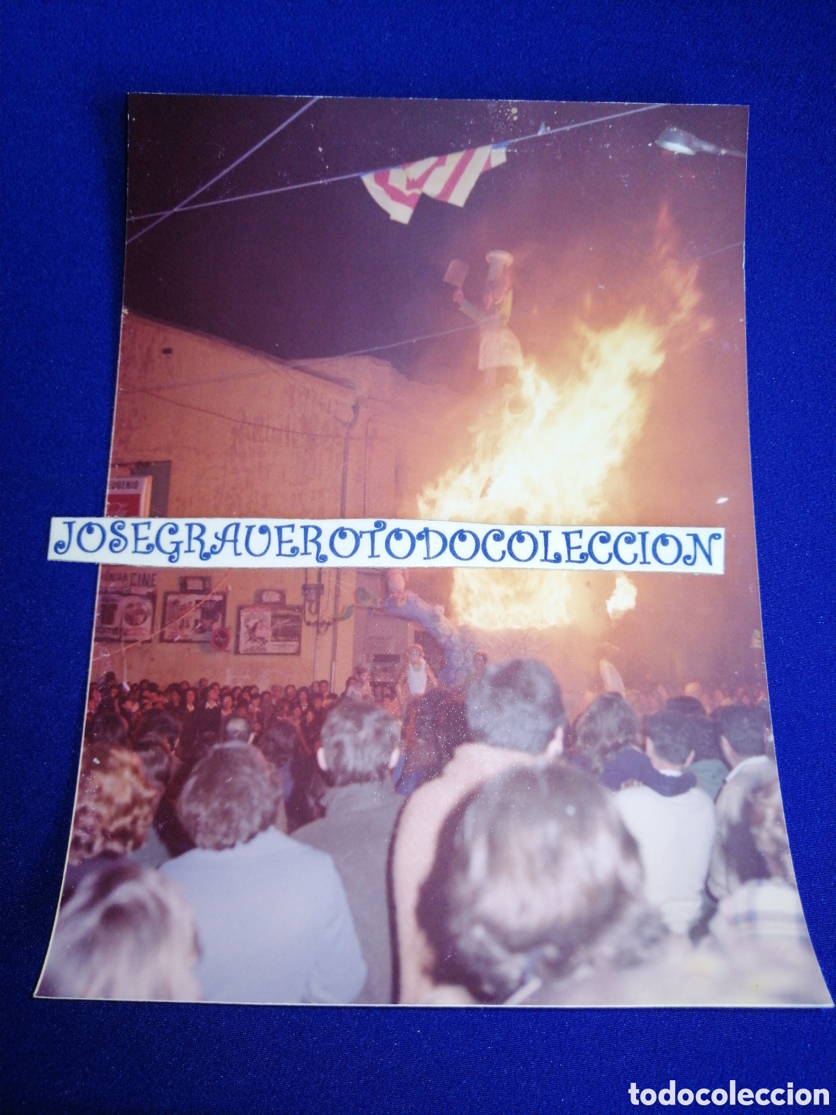 Alte Fotografie: FALLAS ALDAYA(VALENCIA) FOTOGRAF&Iacute;A ANTIGUA CON SELLO FOTOGR&Aacute;FICO ALDAYA