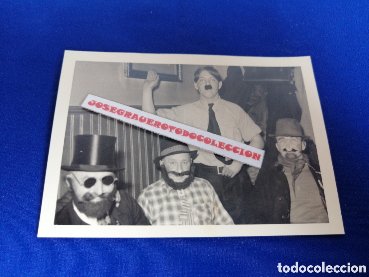 Alte Fotografie: ALEMANES PARODIAN HITLER FOTOGRAF&Iacute;A ANTIGUA &Eacute;POCA NAZI