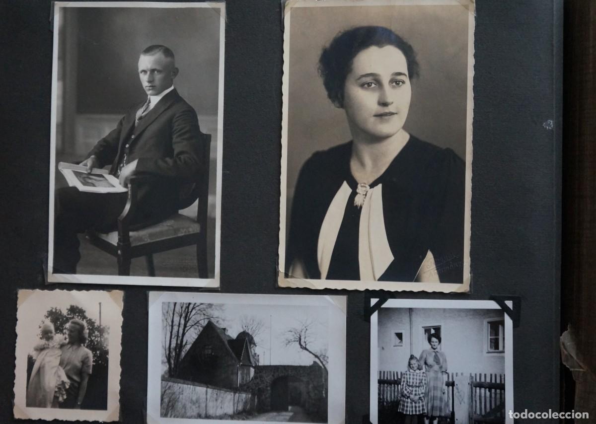 Fotografia antica: &Aacute;lbum fotogr&aacute;fico. 200 fotograf&iacute;as. Familia alemana. Desde 1941.