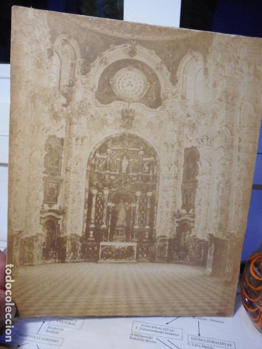 Fotografia antica: ANTIGUA FOTOGRAFIA SACRISTIA CARTUJA DE GRANADA FINALES DEL XIX