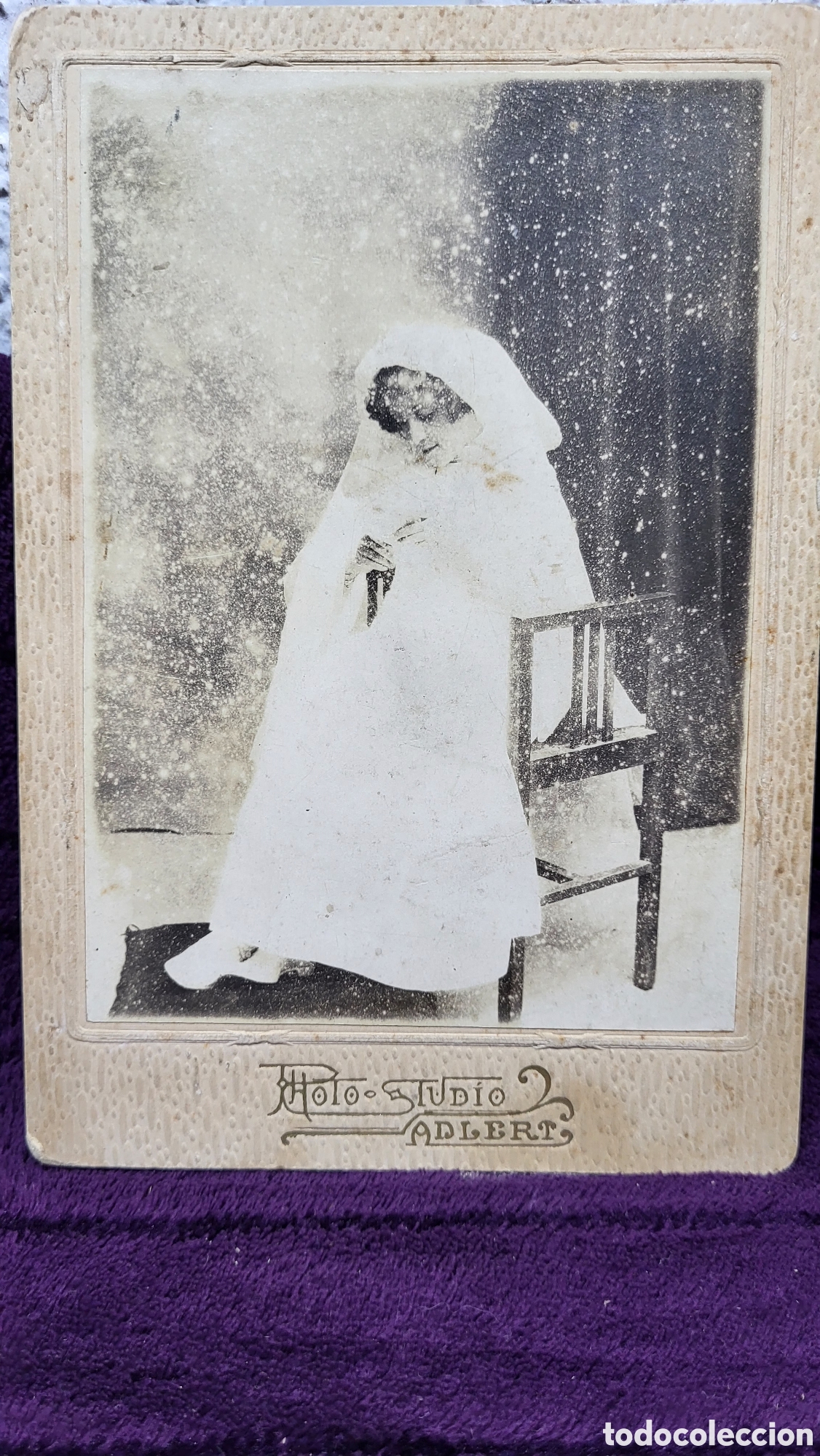 Fotografia antica: Fotograf&iacute;a antigua alb&uacute;mina