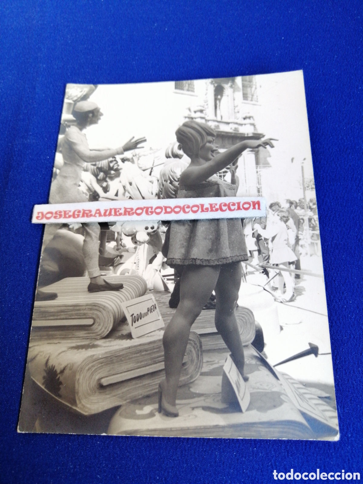 Antique Photography: FALLA PLAZA DEL PILAR 1967 ARTISTA SALVADOR DEBON FOTOGRAF&Iacute;A ANTIGUA