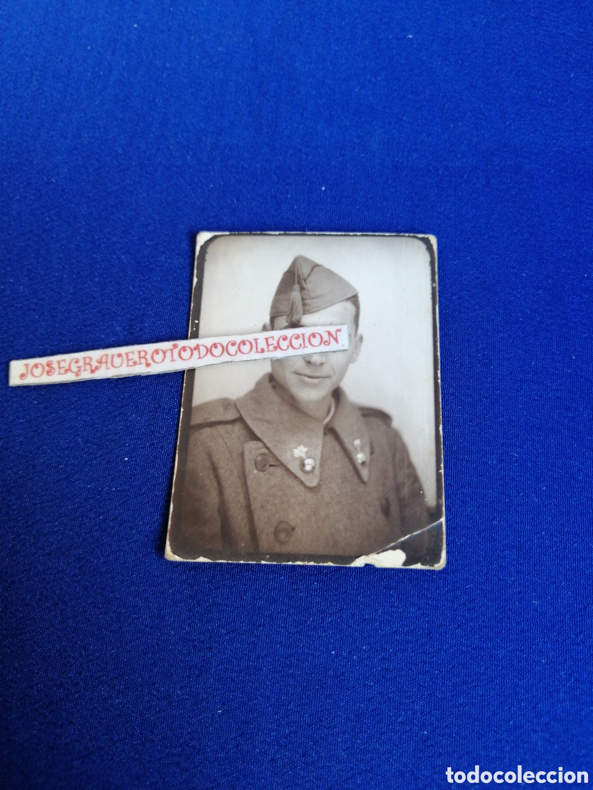 Antique Photography: SOLDADO EJ&Eacute;RCITO ESPA&Ntilde;OL FOTOGRAF&Iacute;A ANTIGUA CARNET