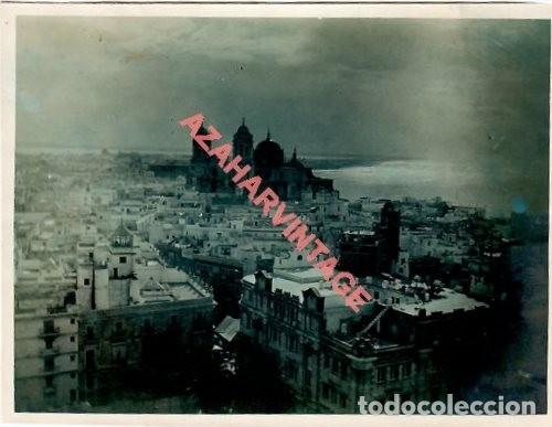 Fotografia antiga: CADIZ, 1927, VISTA GENERAL DESDE LA TORRE TAVIRA, 115X86MM