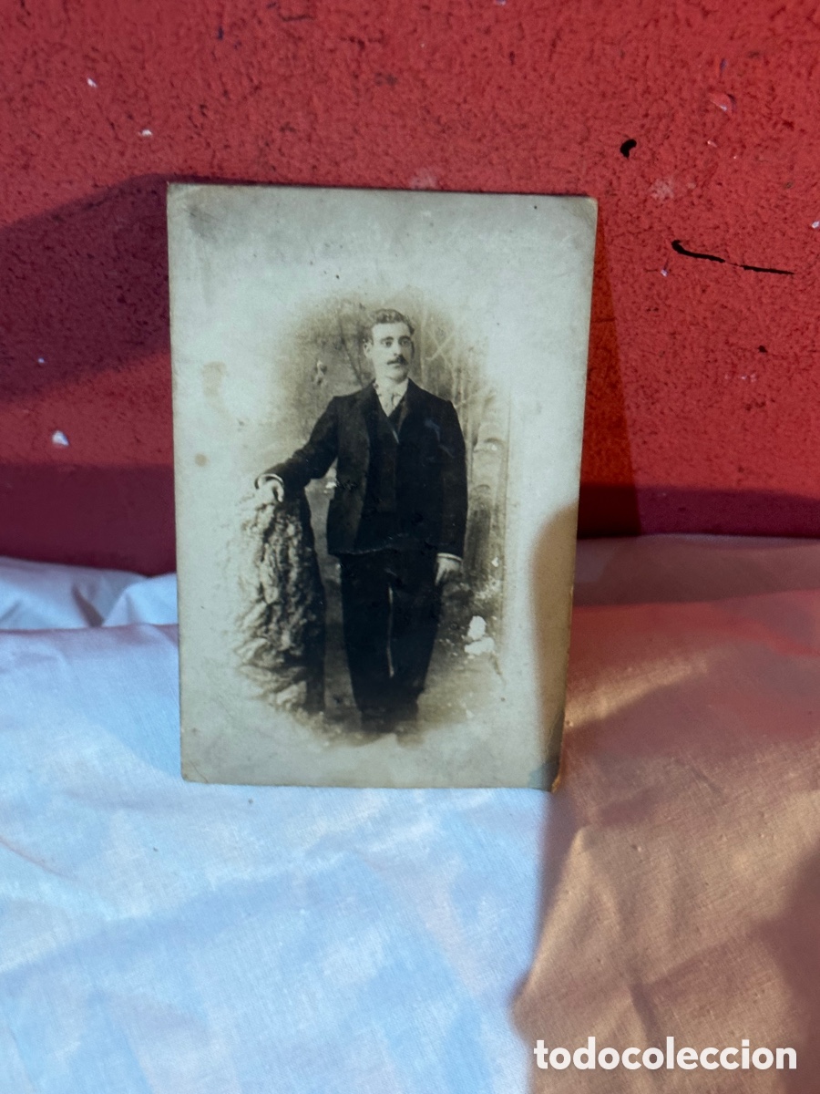 Alte Fotografie: Fot&oacute;grafia antigua alb&uacute;mina.