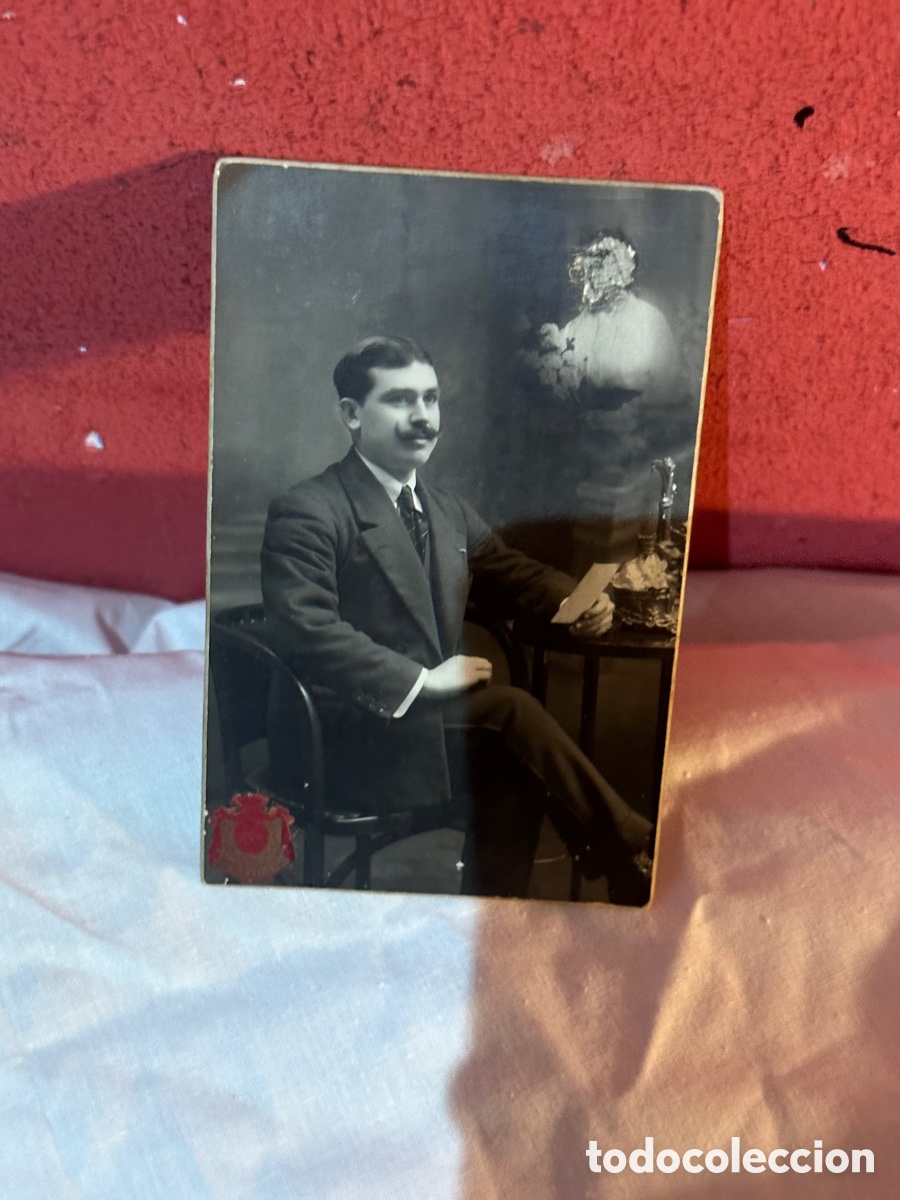 Fotografia antica: Antigua fotograf&iacute;a en blanco y negro albumina