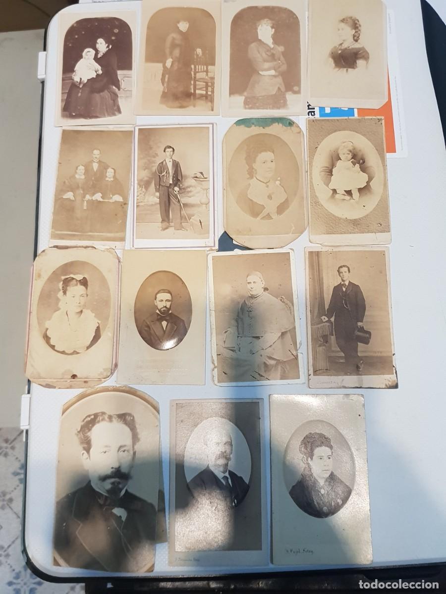 Fotografia antiga: Lote 15 fotograf&iacute;as siglo xix diferentes fotografos