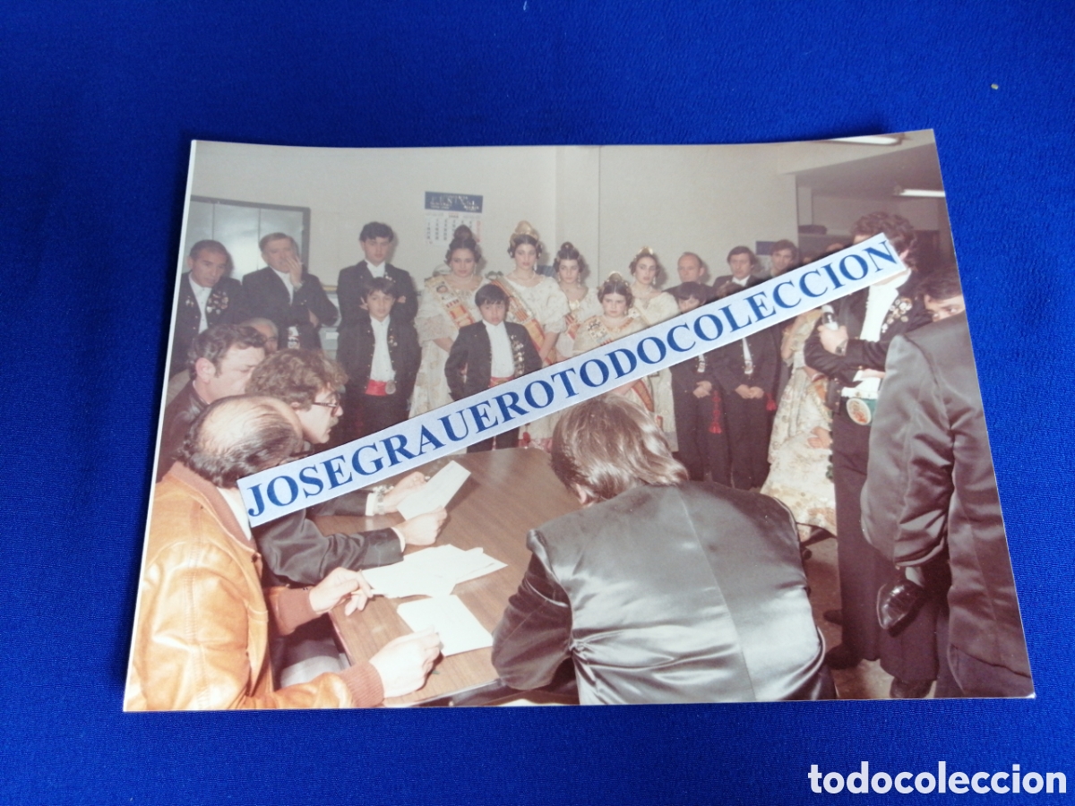 Alte Fotografie: FALLAS ALDAYA A&Ntilde;OS 80 FOTOGRAF&Iacute;A ANTIGUA