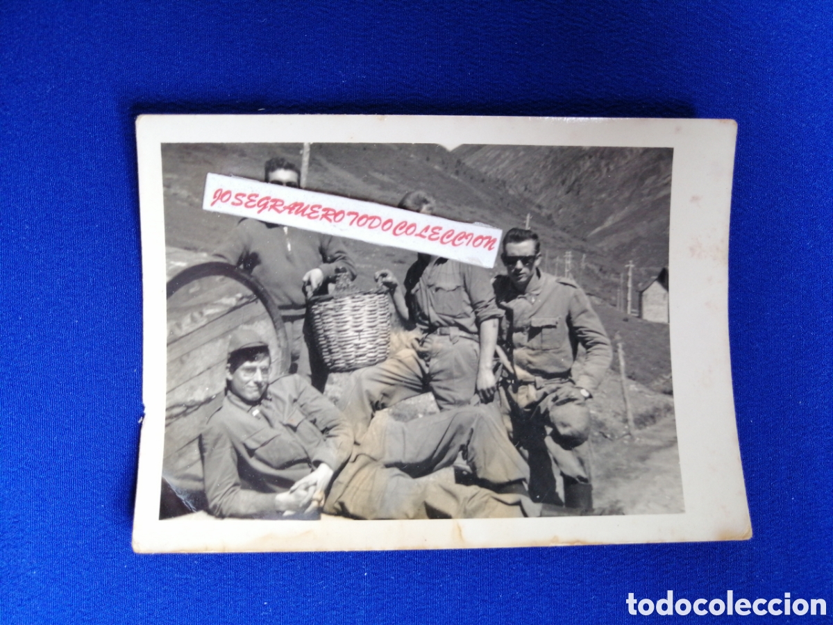 Fotografia antica: SOLDADOS EJ&Eacute;RCITO ESPA&Ntilde;OL FOTOGRAF&Iacute;A ANTIGUA