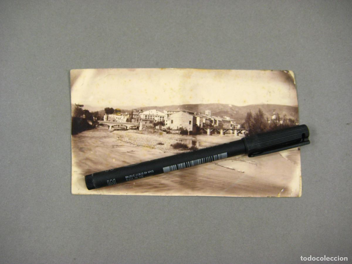 Fotograf&iacute;a antigua: FOTOGRAF&Iacute;A ALB&Uacute;MINA CON VISTA RIPOLL. CONFLUENCIAS DE LOS RIOS TER Y FRESER