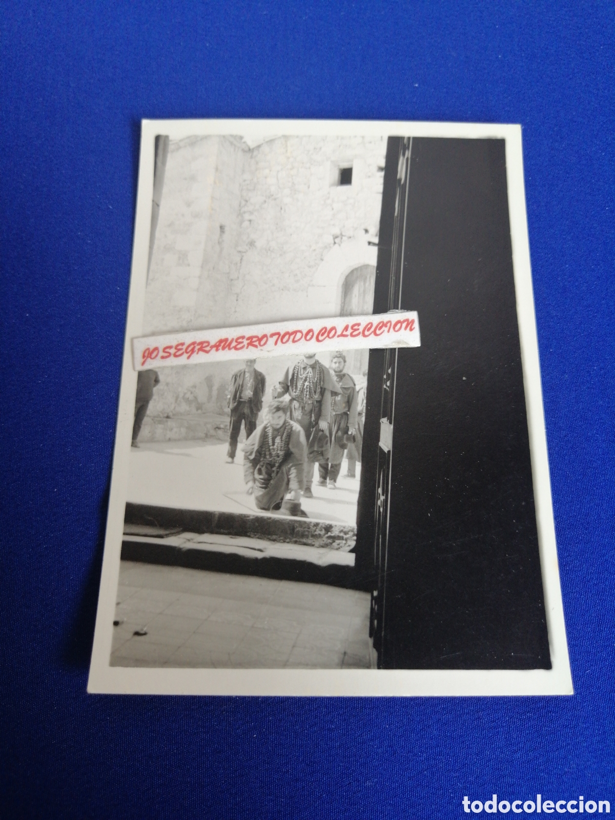 Fotografia antica: LES USERES (CASTELLON) PELEGRINOS FOTOGRAF&Iacute;A ANTIGUA