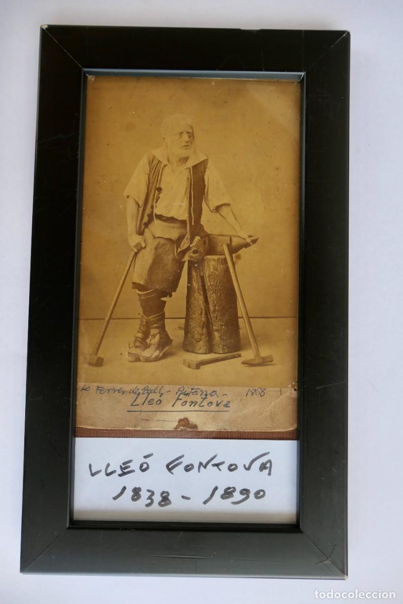 Fotograf&iacute;a antigua: ACTOR LLEO FONTOVA 1868 -1838 Y 1890