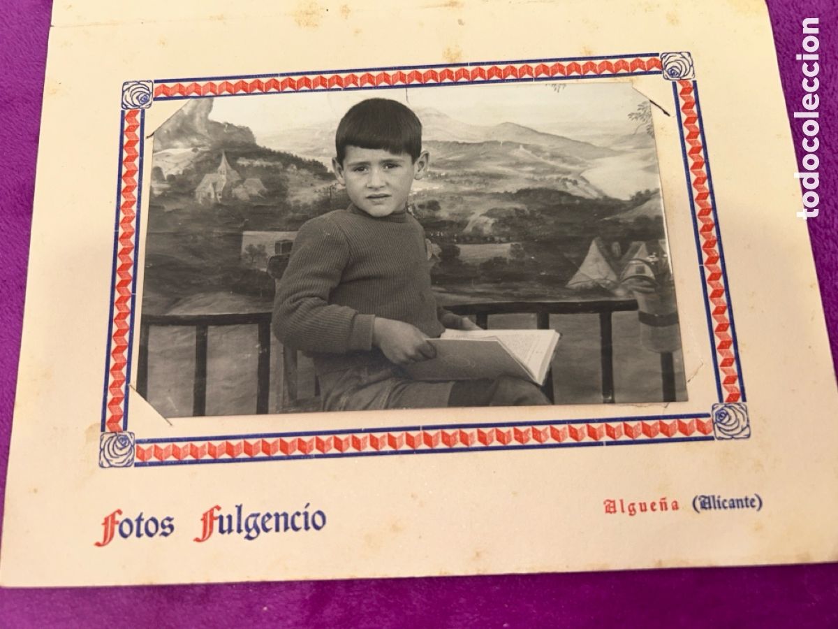 Antique Photography: ANTIGUA FOTO, FOTOS FULGENCIO, ALGUE&Ntilde;A ( ALICANTE)