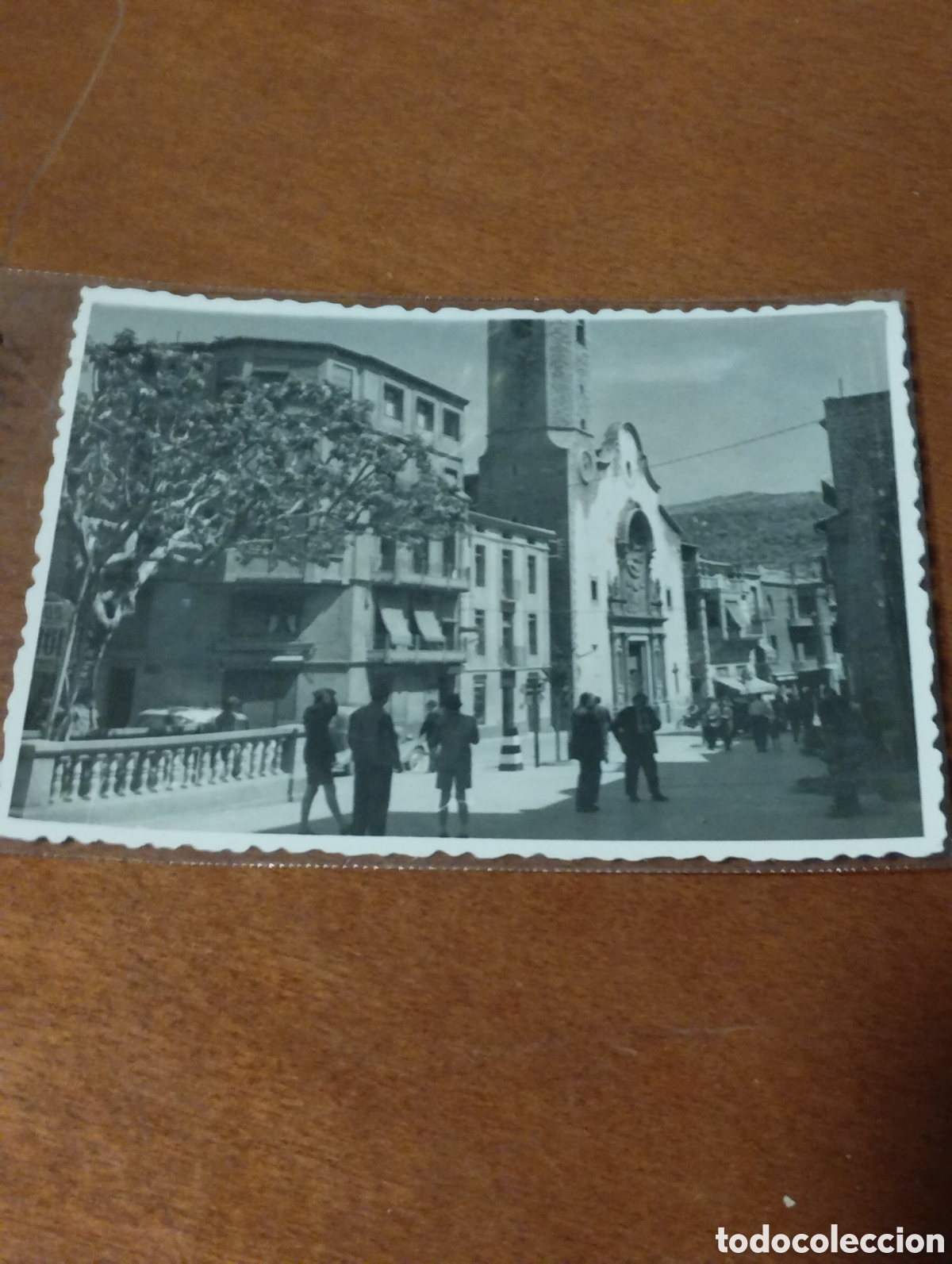 Fotografia antica: Fotograf&iacute;a de La Pobla de Segur 4 de Mayo de 1958