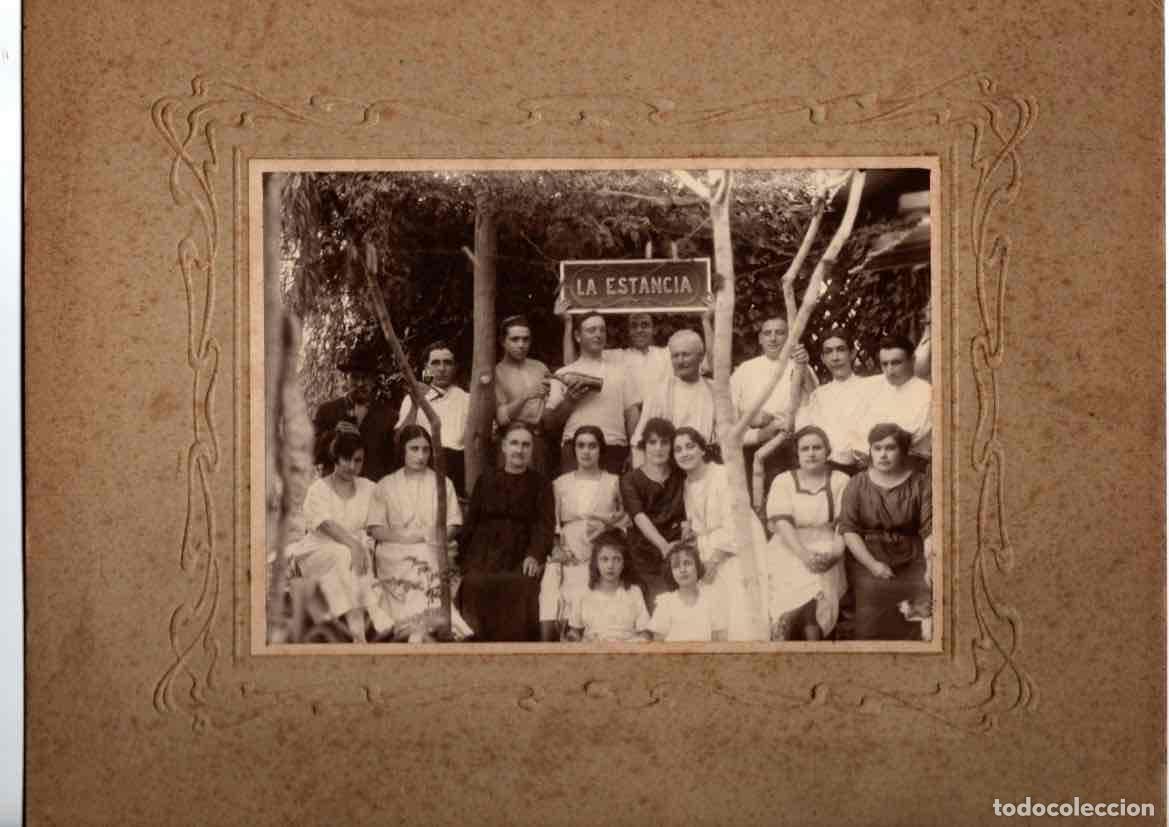 Fotografia antica: FOTOGRAFIA GRUPO LA ESTANCIA. ESPA&Ntilde;A. C. 1920