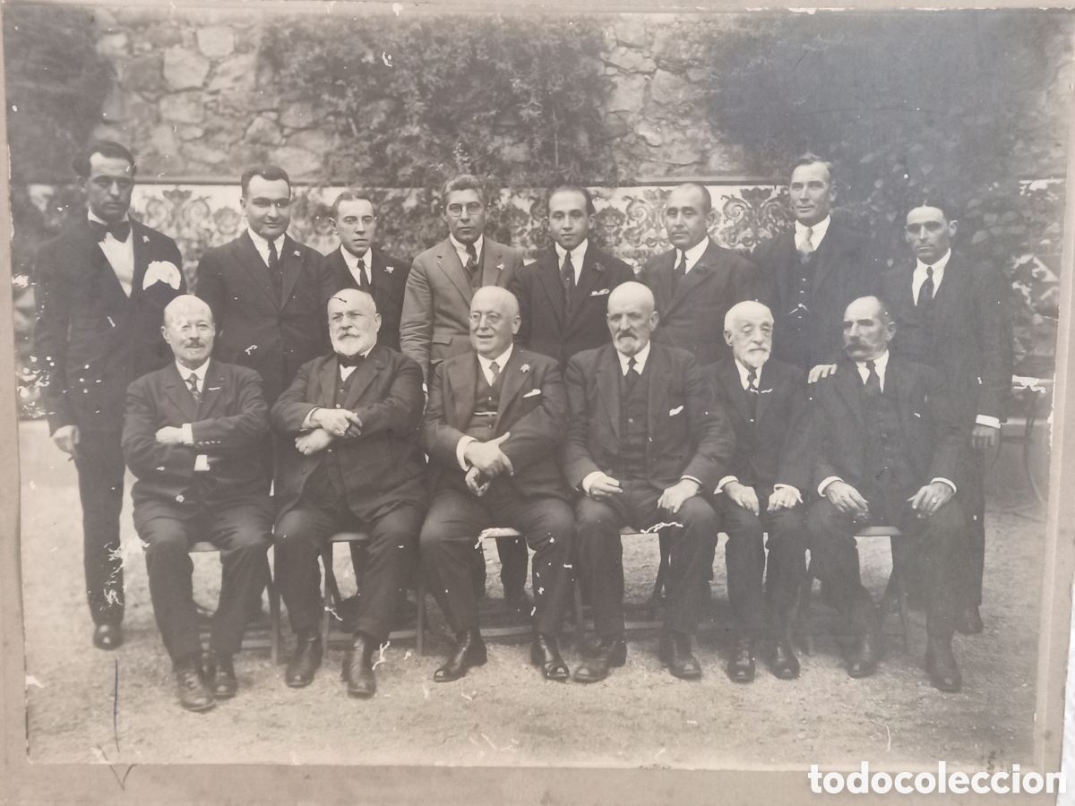 Fotograf&iacute;a antigua: QUINTA DE SALUD LA ALIANZA. Alb&uacute;mina sobre cart&oacute;n. Junta 1923